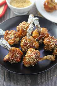 Plum Sauce Chicken Lollipops
